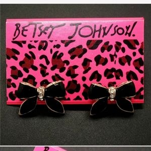 Betsy Johnson Bow Earrings